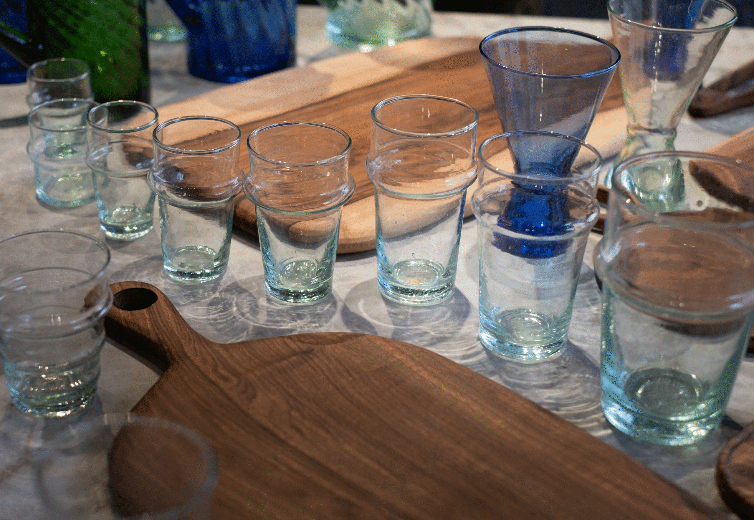 les verres Bok Vide