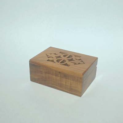 Boîte à bijoux artisanale - 11cm
